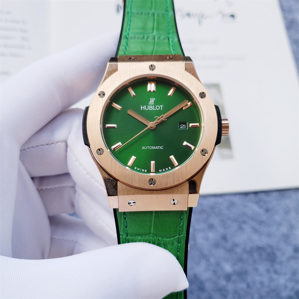 Men's Automatic Mechanical Watch 904L Stainless Steel 42mm-HB135