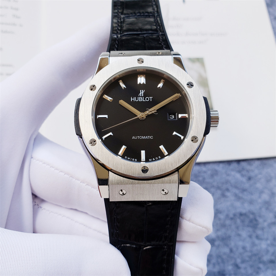 Men's Automatic Mechanical Watch 904L Stainless Steel 42mm-HB135