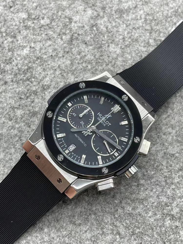 Men's Quartz Watch Chronograph 904L Stainless Steel 42mm-HB157