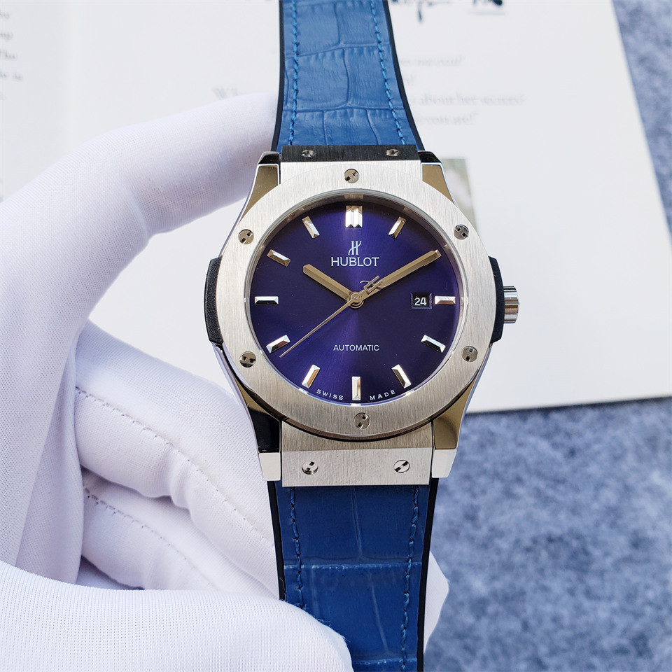 Men's Automatic Mechanical Watch 904L Stainless Steel 42mm-HB135