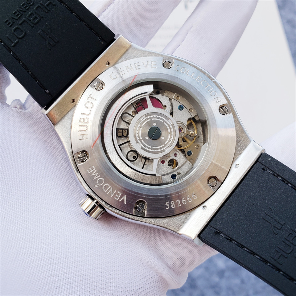 Men's Automatic Mechanical Watch 904L Stainless Steel 42mm-HB135