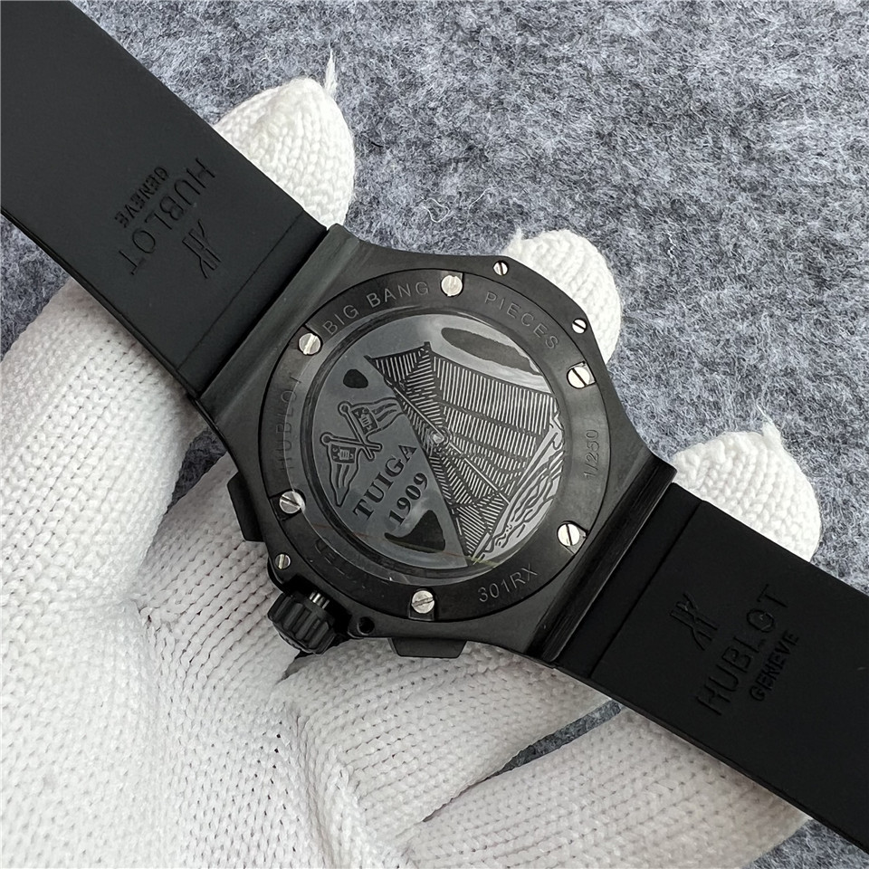 Men's Quartz Watch Chronograph 904L Stainless Steel 42mm-HB164