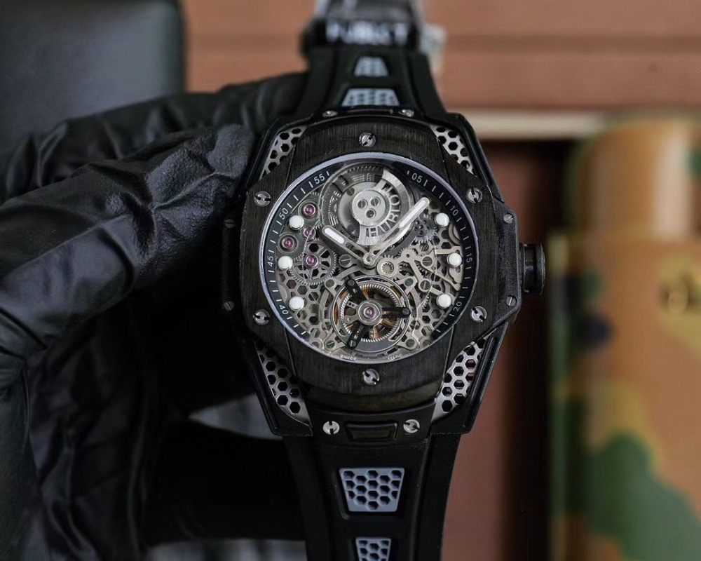 Men's Automatic Mechanical Watch 904L Stainless Steel 44mm-HB155