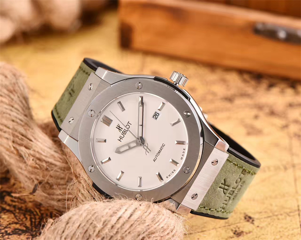 Men's Automatic Mechanical Watch 904L Stainless Steel 42mm-HB140