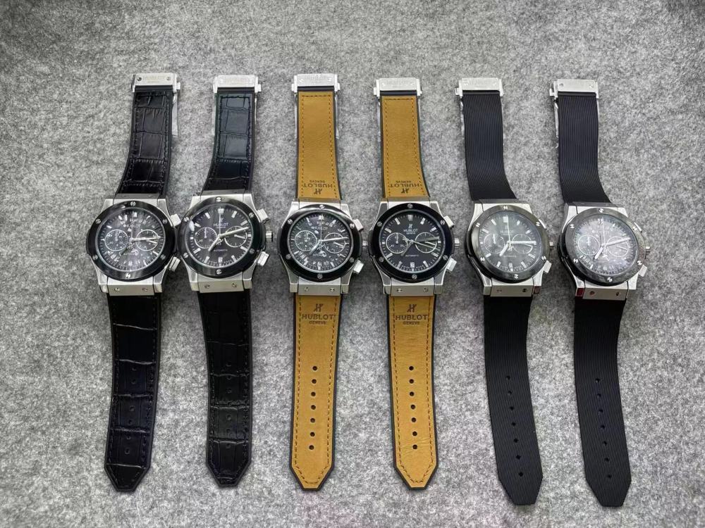 Men's Quartz Watch Chronograph 904L Stainless Steel 42mm-HB157