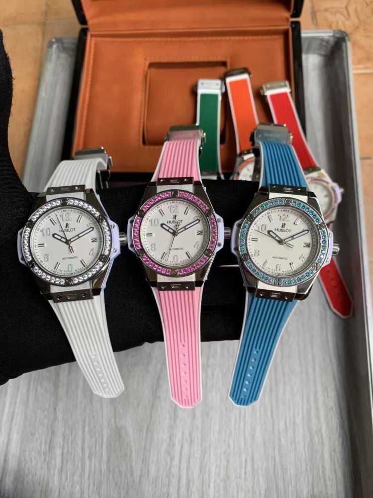 Women's  Quartz Watch Chronograph 904L Stainless Steel 38mm-HB185