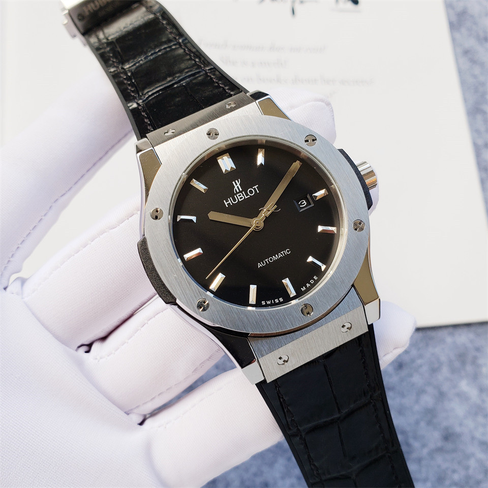 Men's Automatic Mechanical Watch 904L Stainless Steel 42mm-HB135