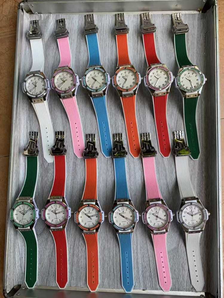 Women's  Quartz Watch Chronograph 904L Stainless Steel 38mm-HB185