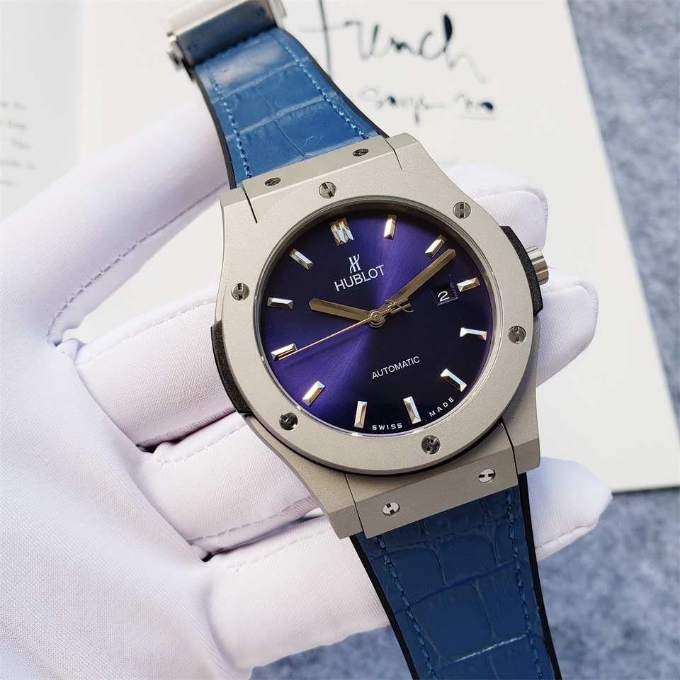 Men's Automatic Mechanical Watch 904L Stainless Steel 42mm-HB135