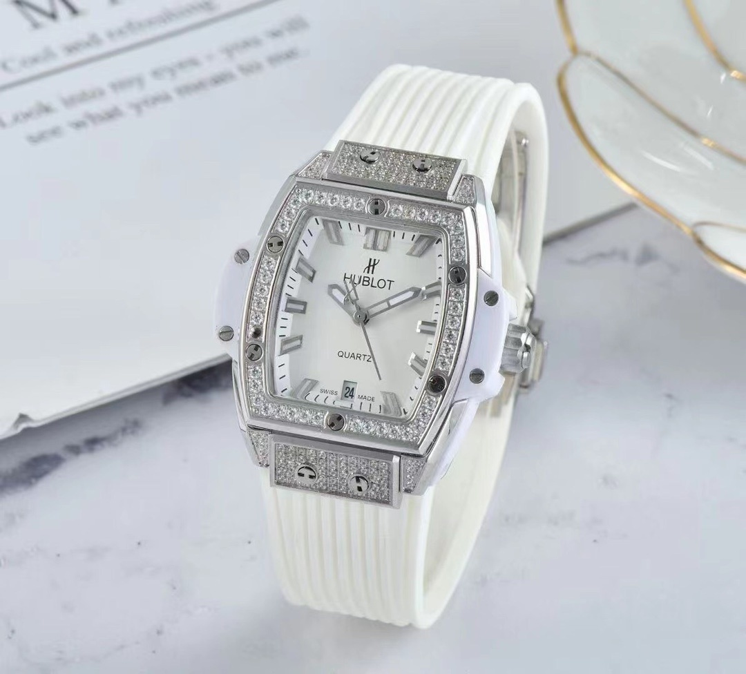 Women's  Quartz Watch Chronograph 904L Stainless Steel 36mm-HB109