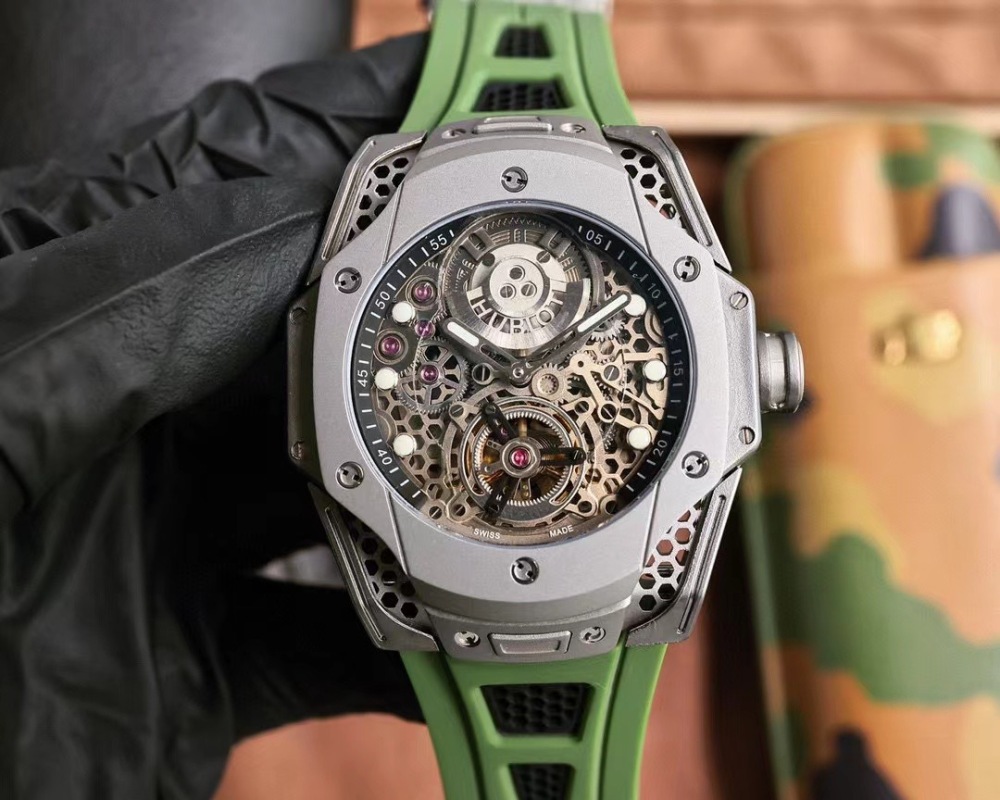 Men's Automatic Mechanical Watch 904L Stainless Steel 44mm-HB155