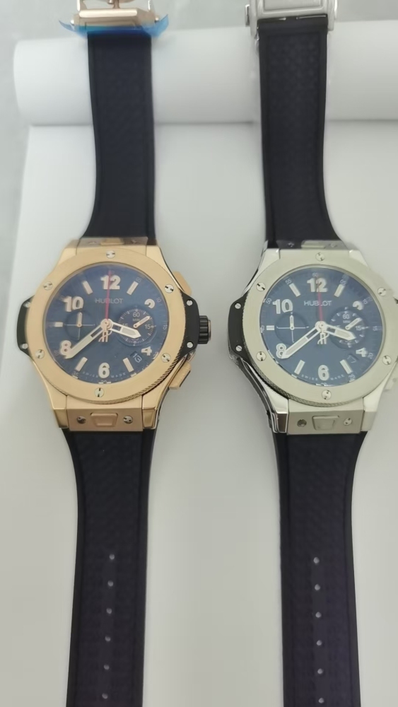 Men's Quartz Watch Chronograph 904L Stainless Steel 45mm-HB193