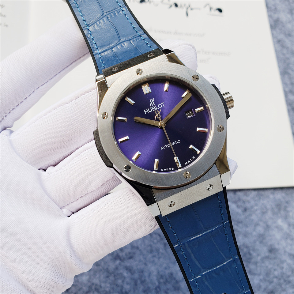 Men's Automatic Mechanical Watch 904L Stainless Steel 42mm-HB135