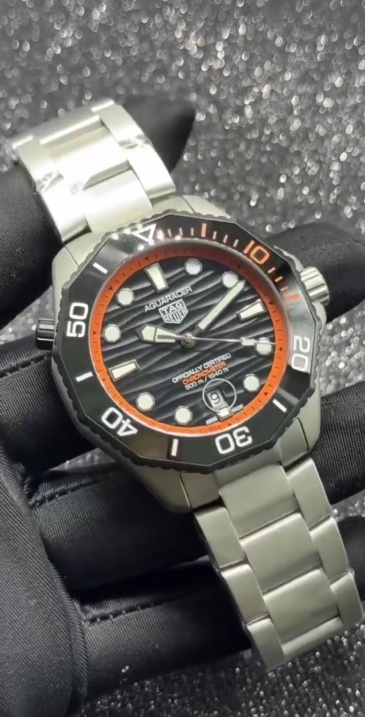 Men's Automatic Mechanical Watch 904L Stainless Steel 42mm-TAG408