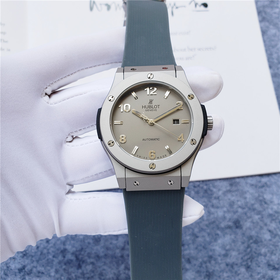 Men's Automatic Mechanical Watch 904L Stainless Steel 42mm-HB107