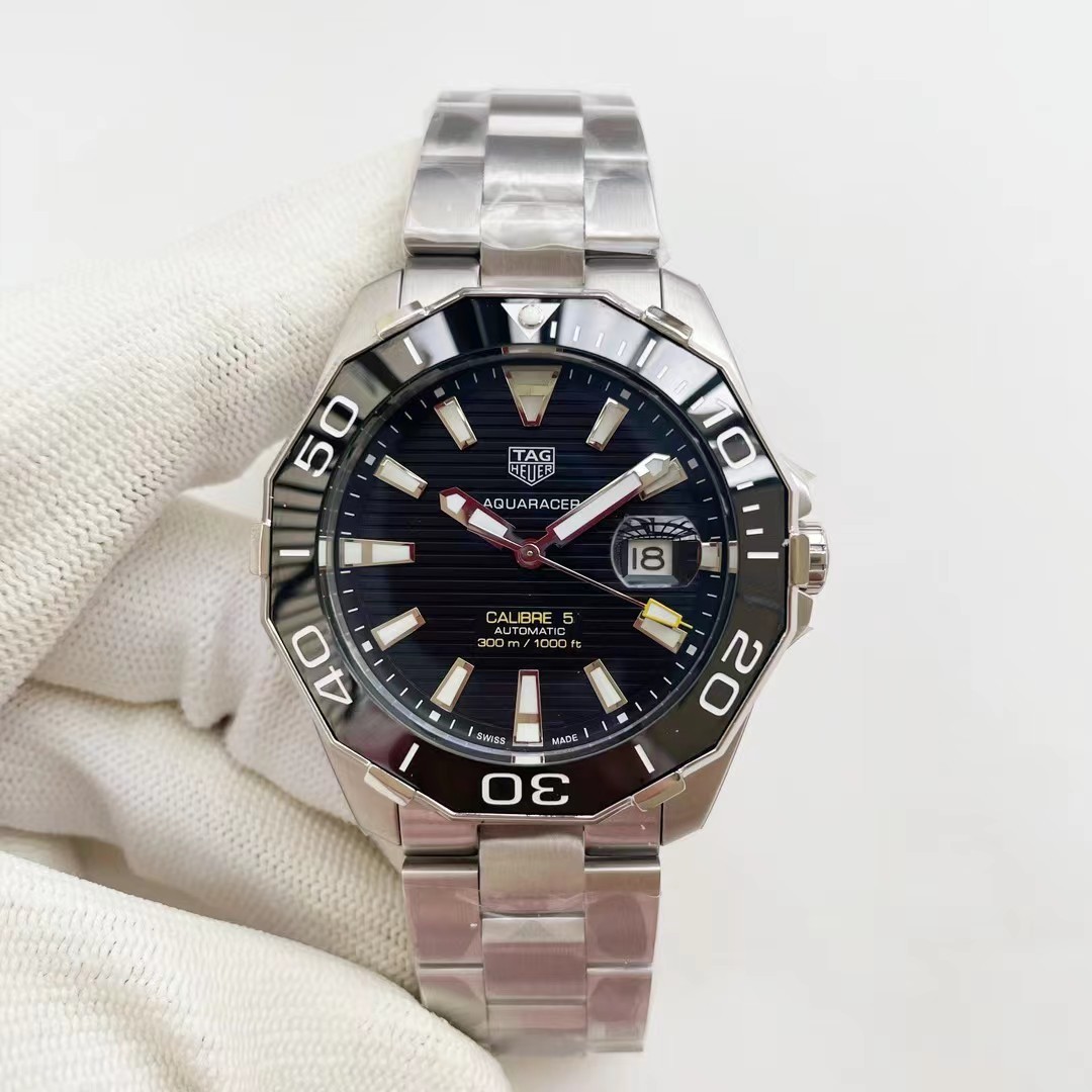 Men's Automatic Mechanical Watch 904L Stainless Steel 43mm-TAG385