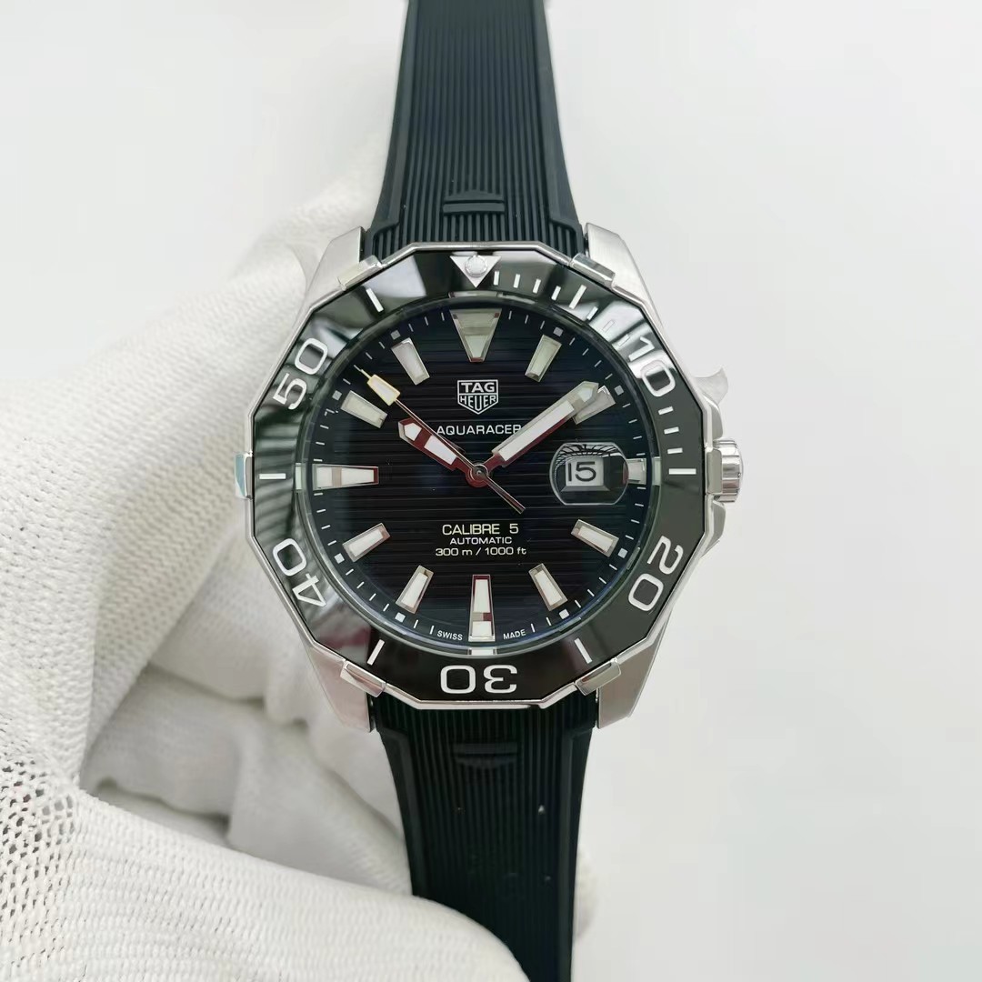Men's Automatic Mechanical Watch 904L Stainless Steel 43mm-TAG385