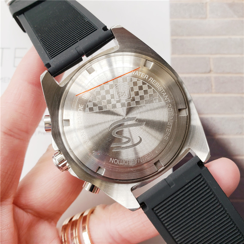 Men's Quartz Watch Chronograph 904L Stainless Steel 42mm-TAG52
