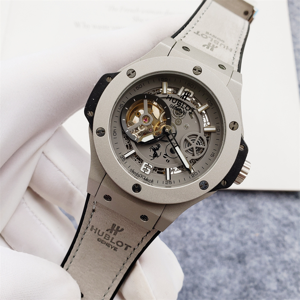Men's Automatic Mechanical Watch 904L Stainless Steel 44mm-HB128