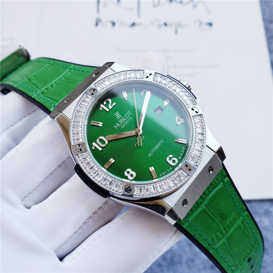 Men's Automatic Mechanical Watch 904L Stainless Steel 42mm-HB121