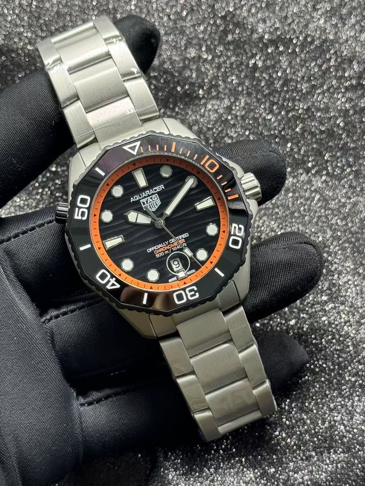 Men's Automatic Mechanical Watch 904L Stainless Steel 42mm-TAG408