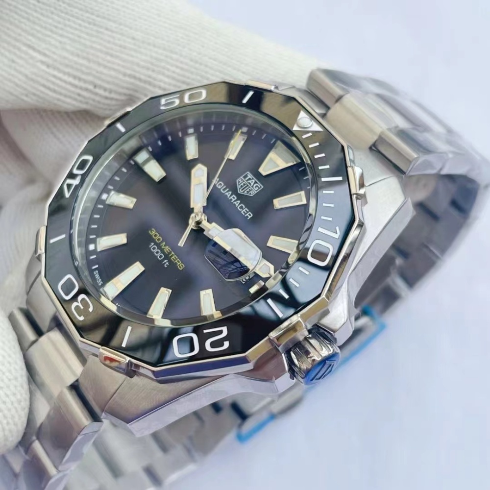 Men's Automatic Mechanical Watch 904L Stainless Steel 43mm-TAG386