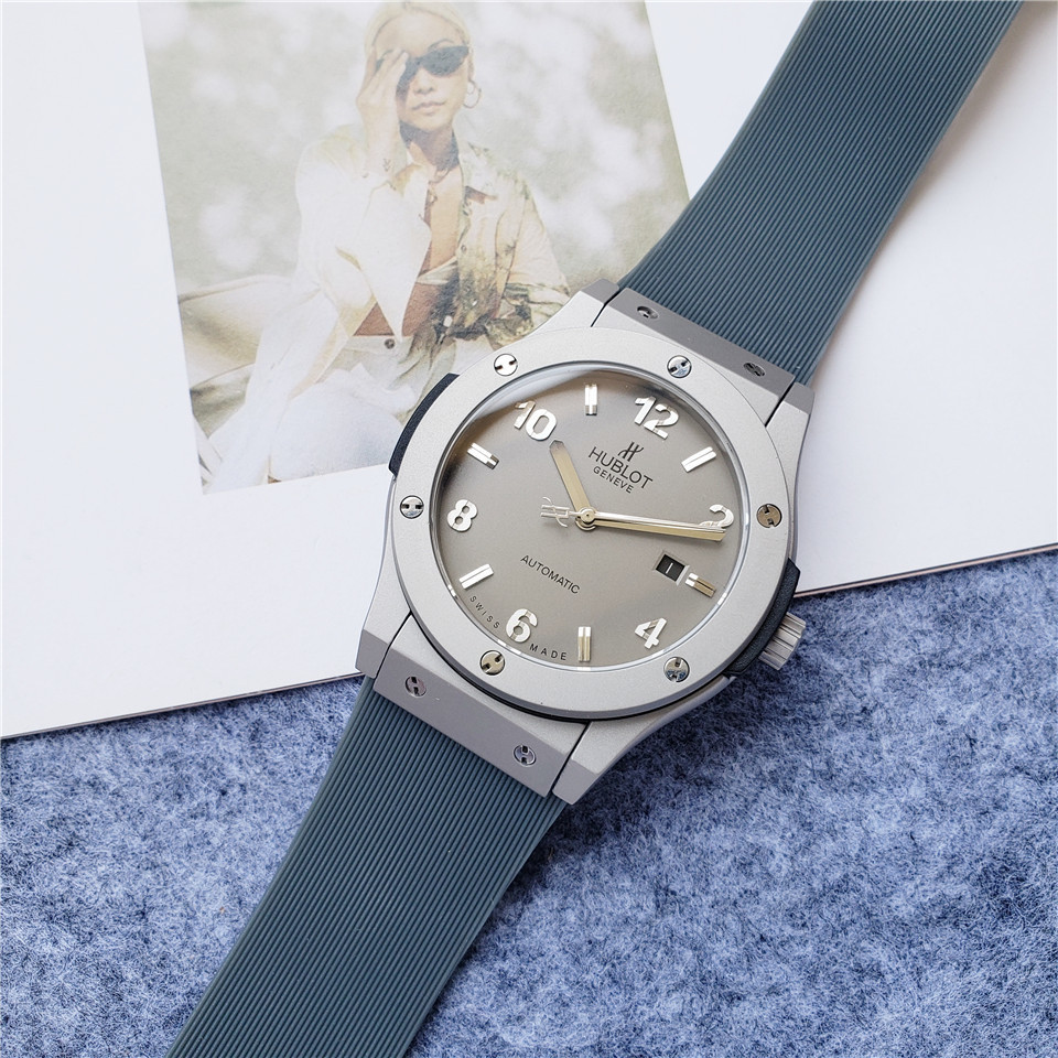 Men's Automatic Mechanical Watch 904L Stainless Steel 42mm-HB107