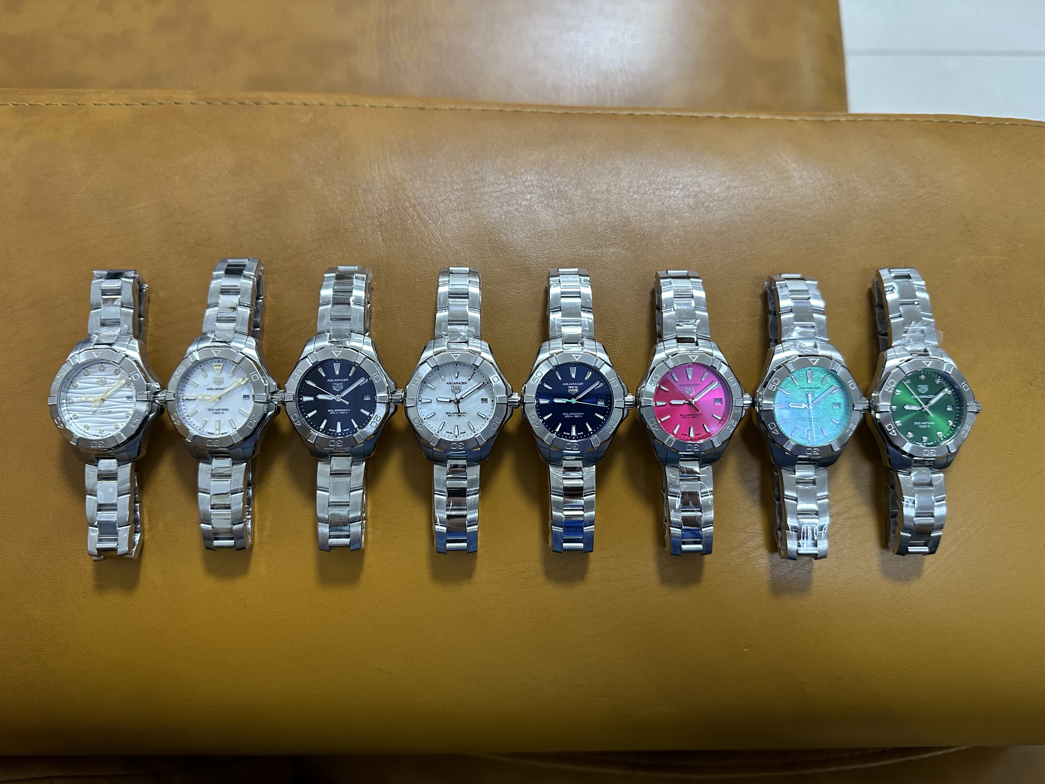 Women's  Quartz Watch Chronograph 904L Stainless Steel 34mm-TAG327