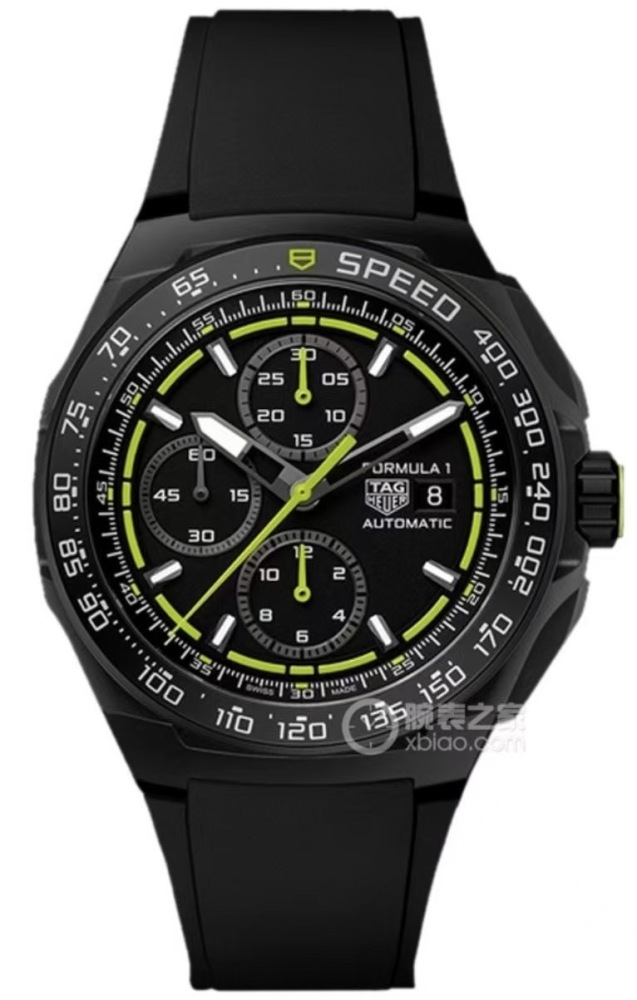 Men's Quartz Watch Chronograph 904L Stainless Steel 44mm-TAG333