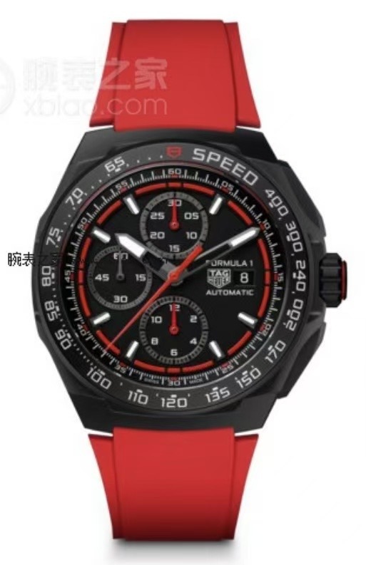 Men's Quartz Watch Chronograph 904L Stainless Steel 44mm-TAG333