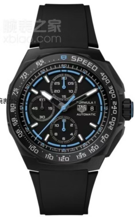 Men's Quartz Watch Chronograph 904L Stainless Steel 44mm-TAG333
