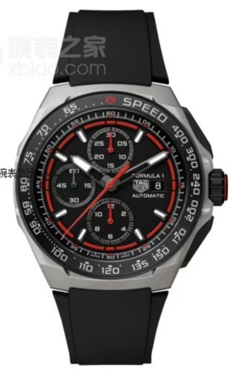 Men's Quartz Watch Chronograph 904L Stainless Steel 44mm-TAG333