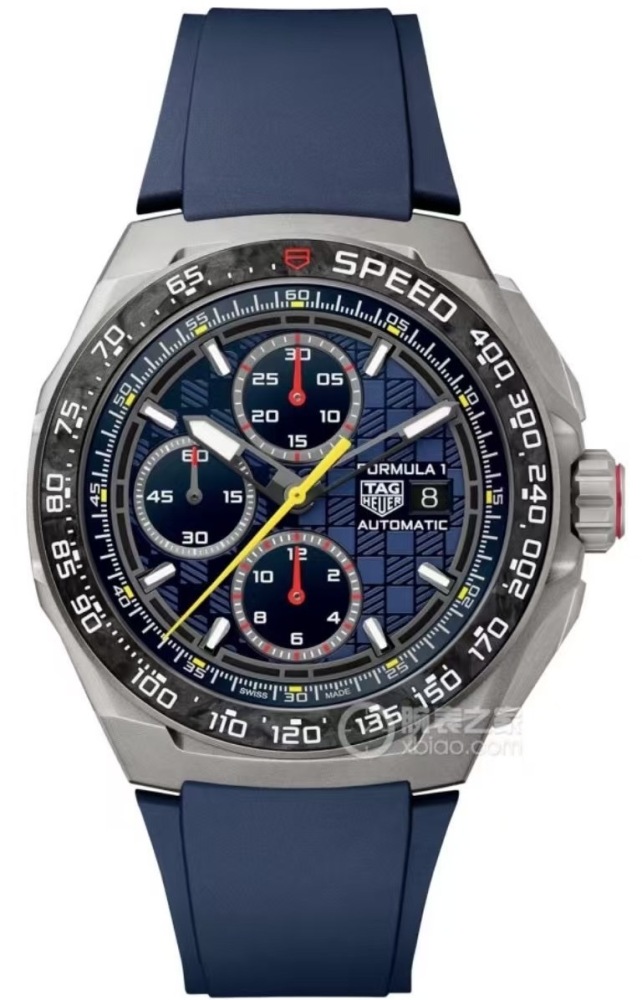 Men's Quartz Watch Chronograph 904L Stainless Steel 44mm-TAG333