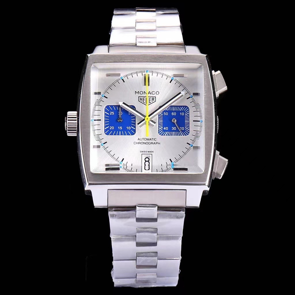 Men's Quartz Watch Chronograph 904L Stainless Steel 40mm-TAG339