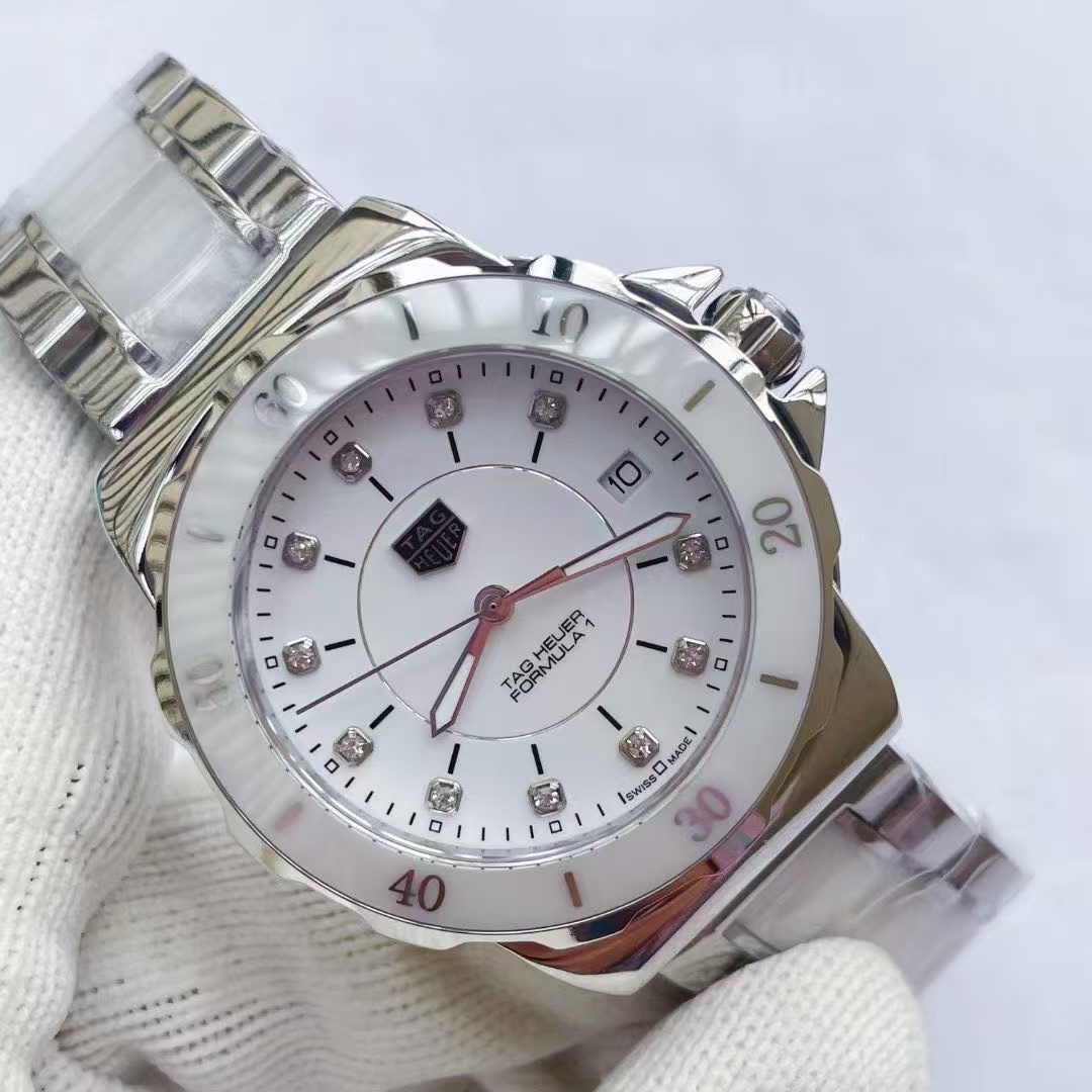 Women's  Quartz Watch Chronograph 904L Stainless Steel 36mm-TAG356