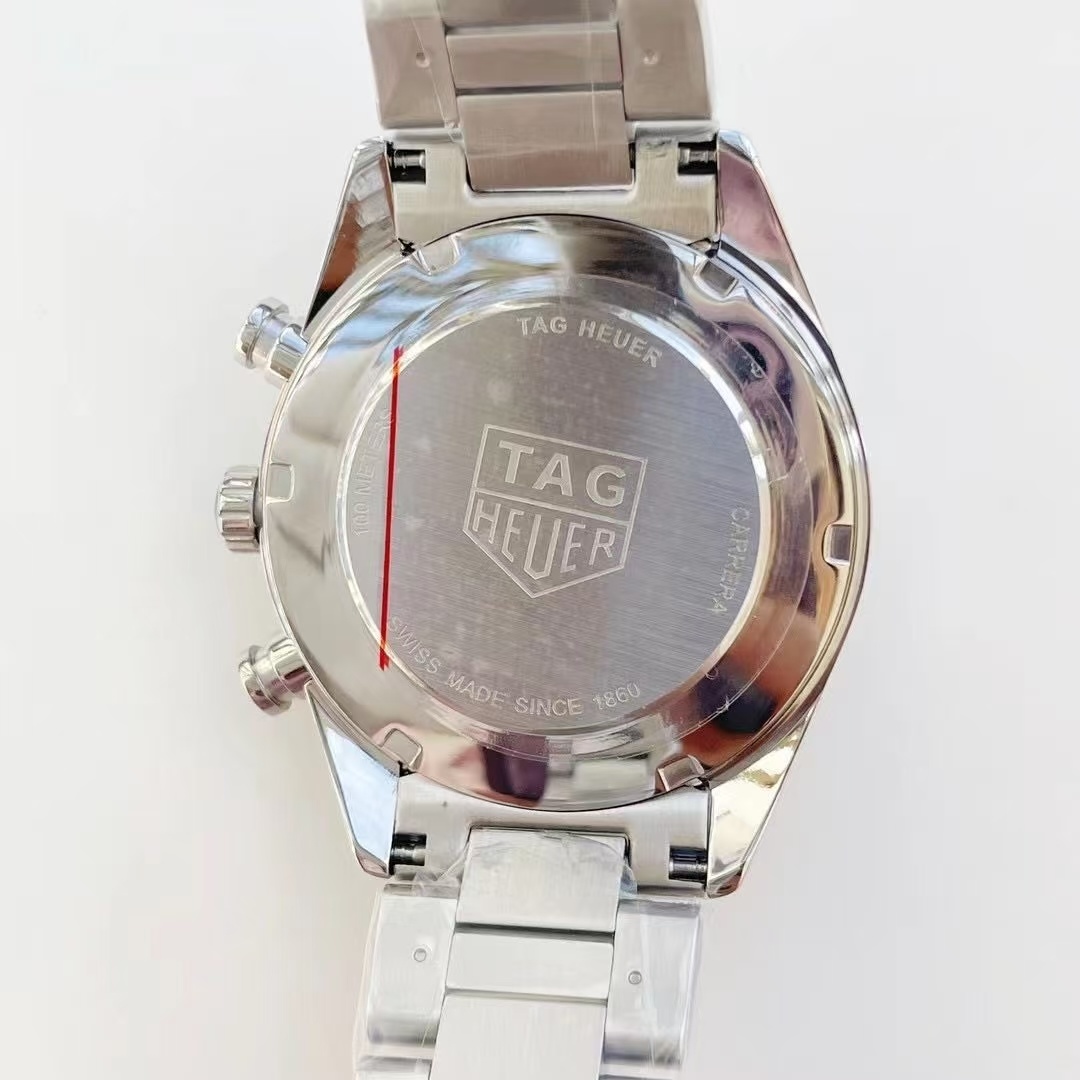Women's  Quartz Watch Chronograph 904L Stainless Steel 39mm-TAG357