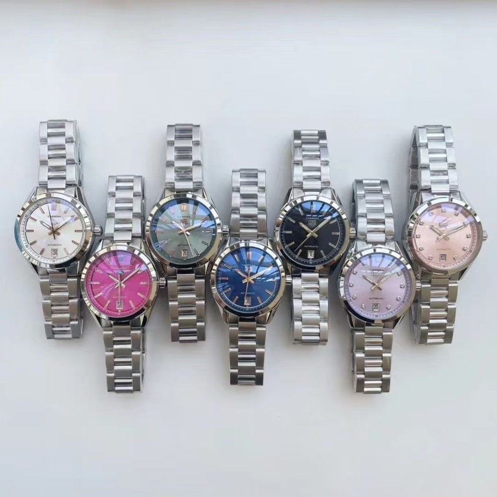 Men's Quartz Watch Chronograph 904L Stainless Steel 36mm-TAG359