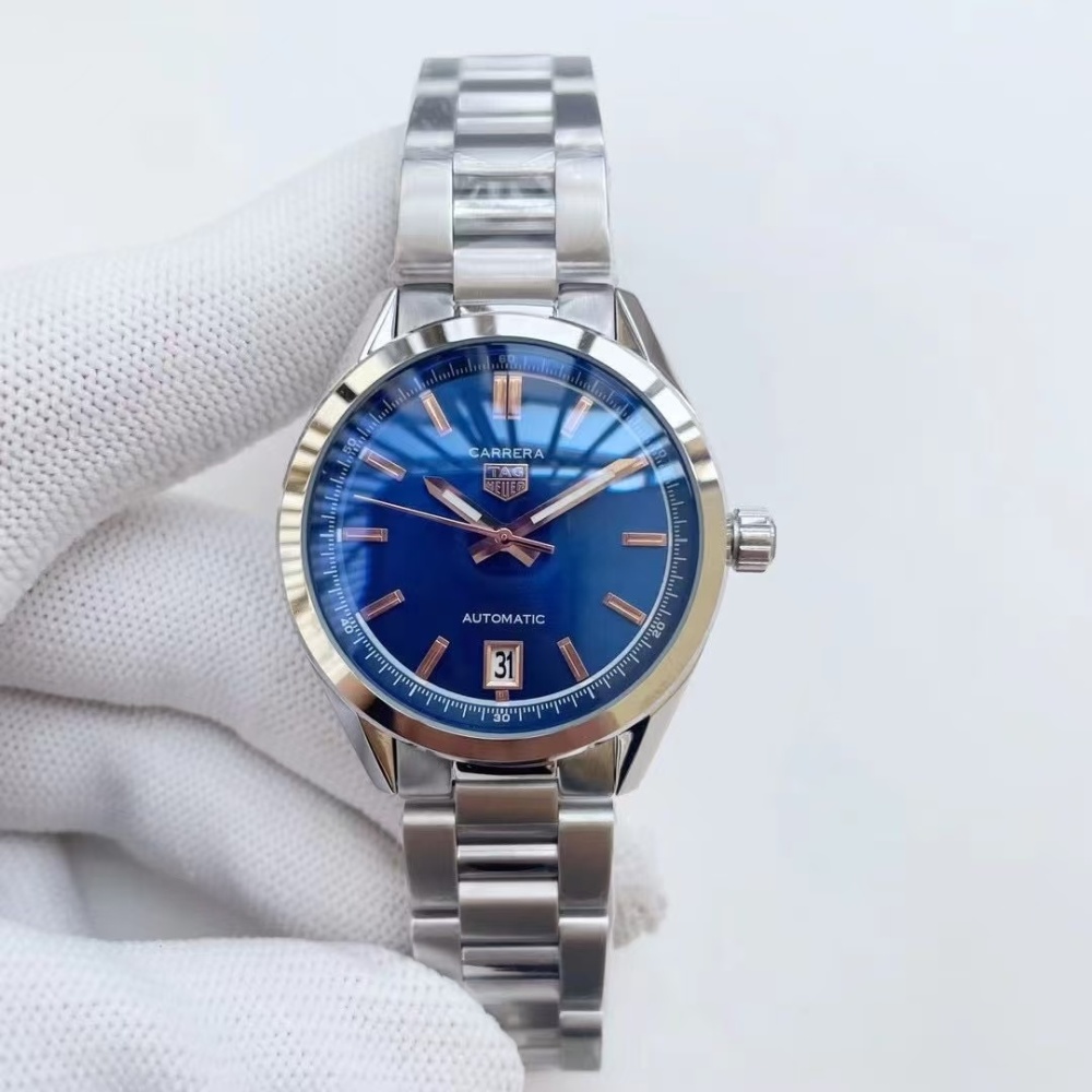 Men's Quartz Watch Chronograph 904L Stainless Steel 36mm-TAG359