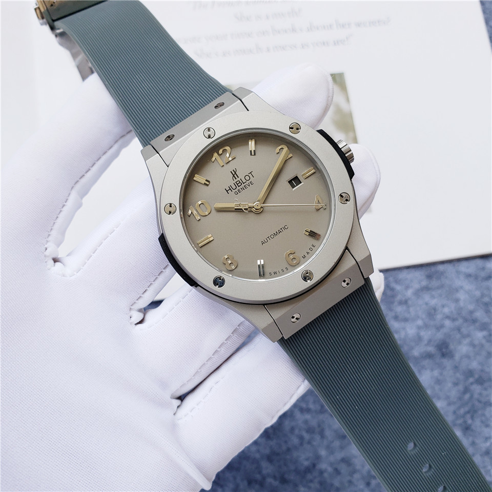 Men's Automatic Mechanical Watch 904L Stainless Steel 42mm-HB107