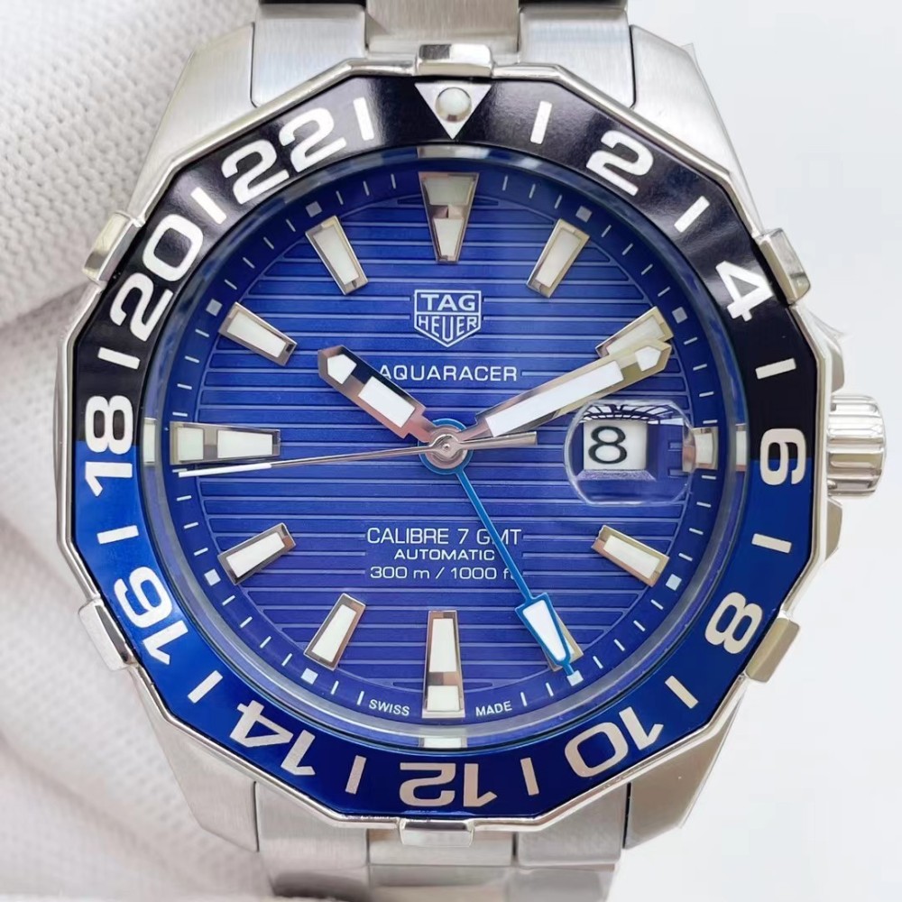 Men's Automatic Mechanical Watch 904L Stainless Steel 43mm-TAG387