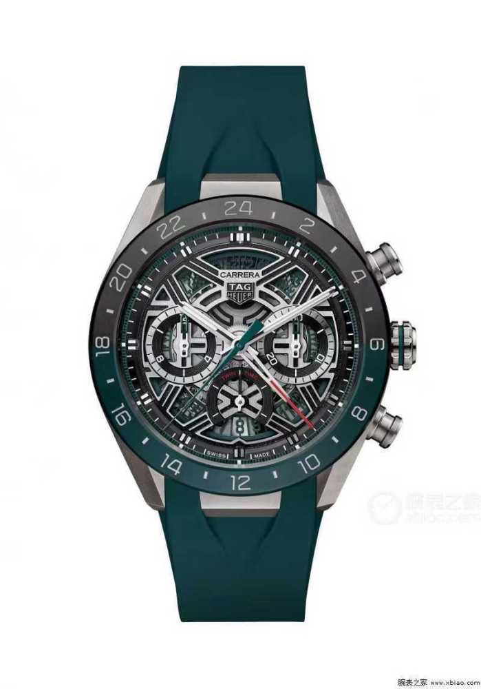 Men's Quartz Watch Chronograph 904L Stainless Steel 44mm-TAG394
