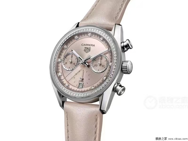 Women's  Quartz Watch Chronograph 904L Stainless Steel 39mm-TAG358