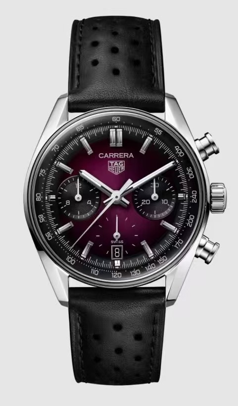 Men's Quartz Watch Chronograph 904L Stainless Steel 42mm-TAG354
