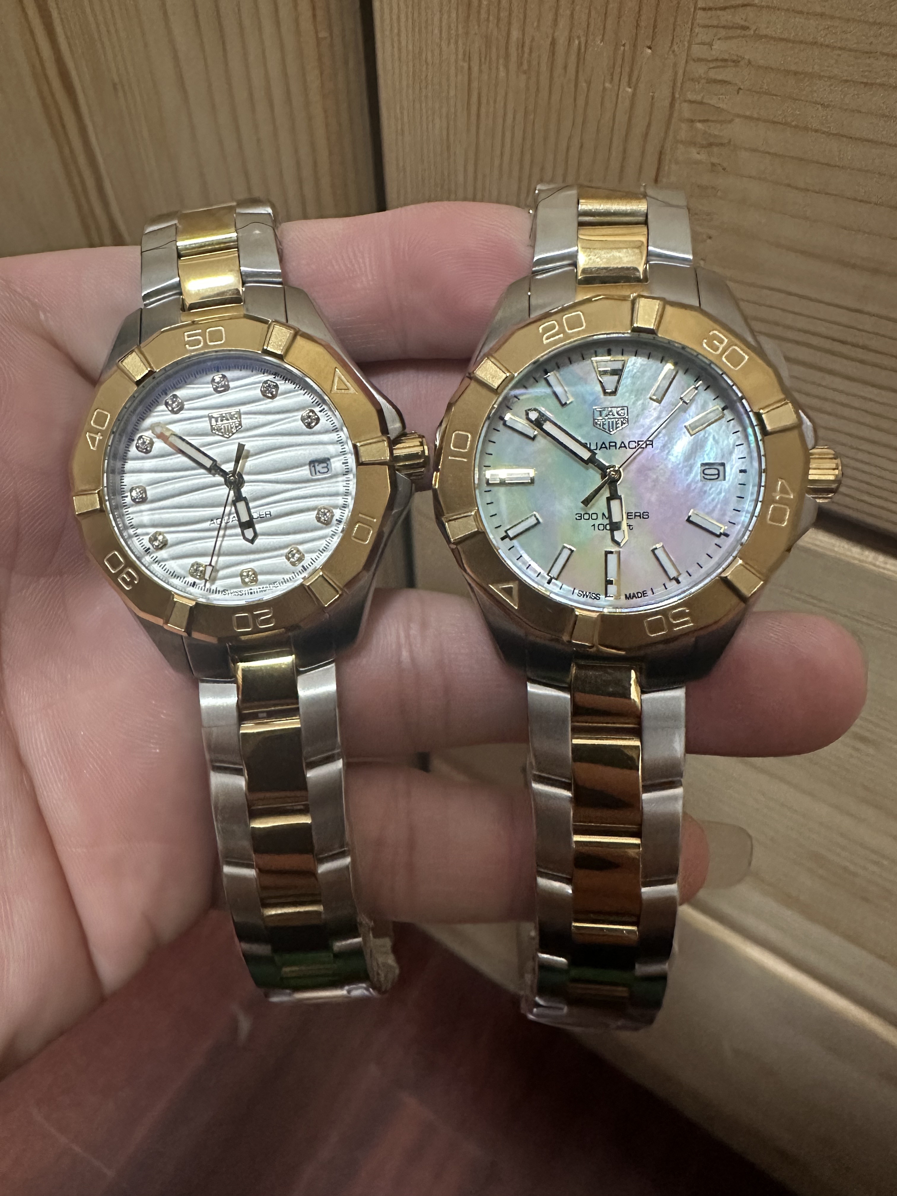 Women's  Quartz Watch Chronograph 904L Stainless Steel 34mm-TAG327