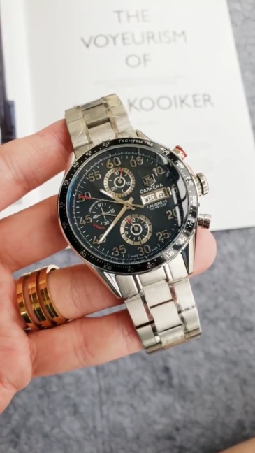 Men's Automatic Mechanical Watch 904L Stainless Steel 44mm-TAG320