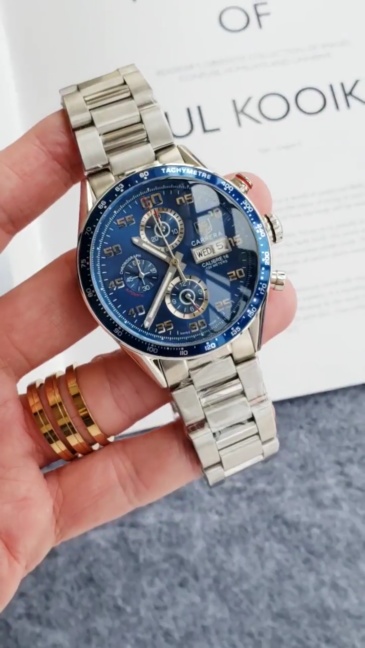 Men's Automatic Mechanical Watch 904L Stainless Steel 44mm-TAG321