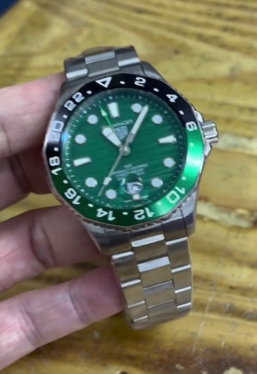Men's Automatic Mechanical Watch 904L Stainless Steel 44mm-TAG309