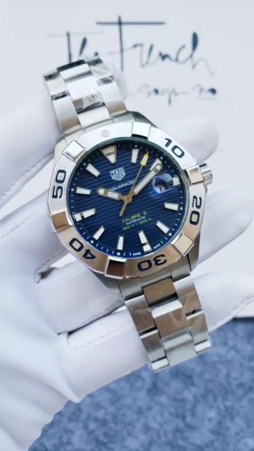 Men's Automatic Mechanical Watch 904L Stainless Steel 44mm-TAG159