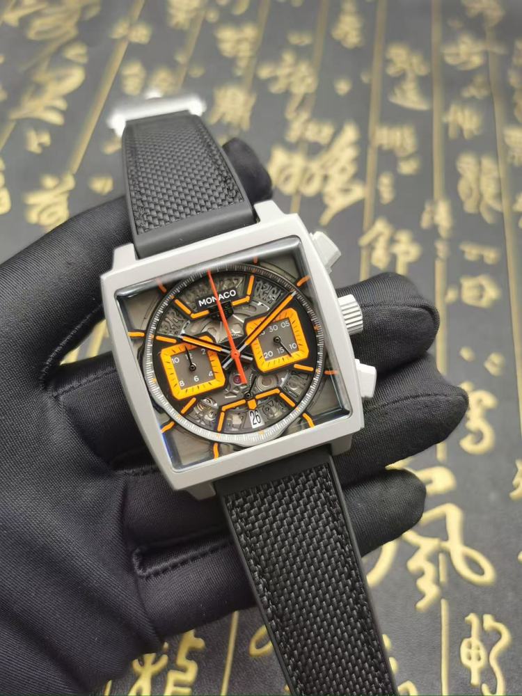 Men's Quartz Watch Chronograph 904L Stainless Steel 40mm-TAG251