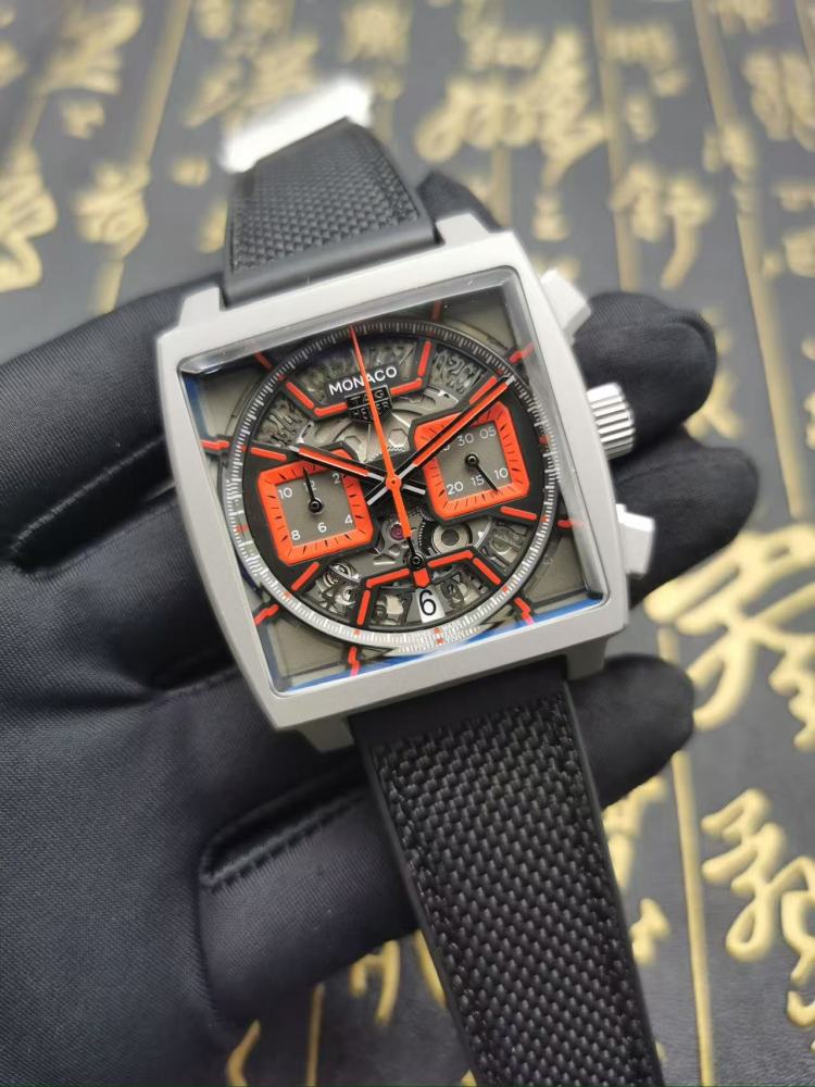 Men's Quartz Watch Chronograph 904L Stainless Steel 40mm-TAG251